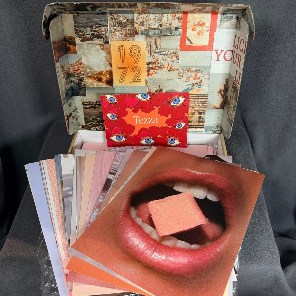 Tezza The Art of Life 8.5x11 Photo Print Set Box Collage Prints Cards Bundle